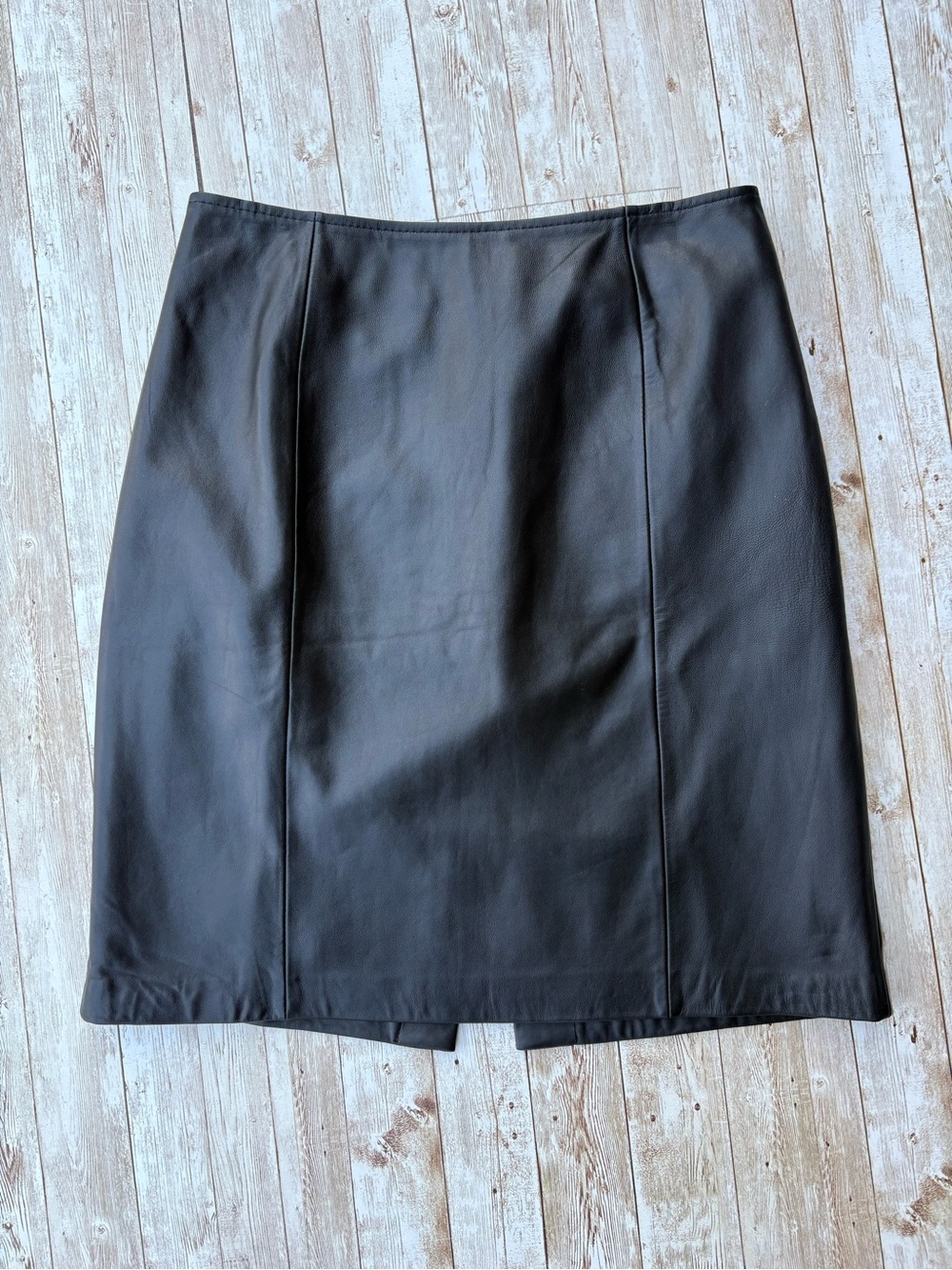 Croft & Barrow Lambskin Leather Skirt